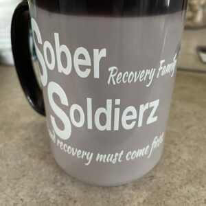 Sober Soldierz Color Changing Mug